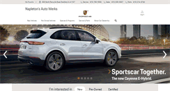 Desktop Screenshot of napletonporscherockford.com